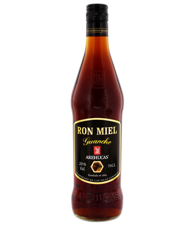 Arehucas Guanche Honey Rum 0,70 ltr 20%