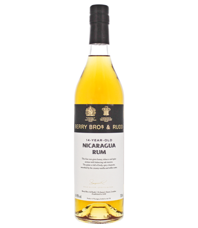 Berry Bros & Rudd Nicaragua Rum 14 Years Old 0,70 ltr 46%