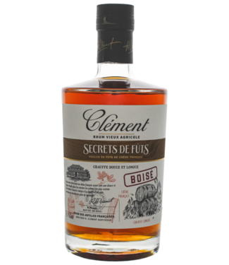 Clement Clement Tres Vieux Rhum Agricole Secrets de Futs Boise 0,70 ltr 41,7%