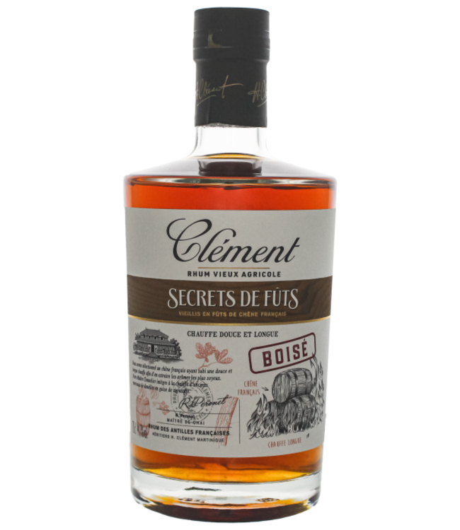 Clement Tres Vieux Rhum Agricole Secrets de Futs Boise 0,70 ltr 41,7%