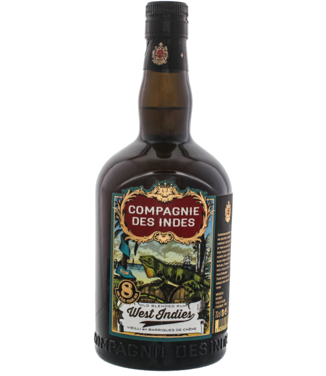 Compagnie des Indes Rum West Indies 8 Years Old 0,70 ltr 40%