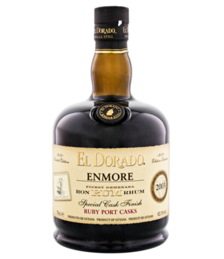 El Dorado El Dorado Rum Enmore Ruby Port Special Cask Finish 2003 Limited Edition 2018 0,70 ltr 62,1%