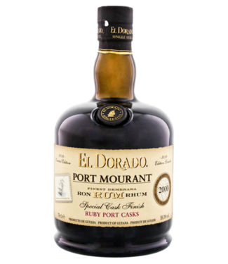 El Dorado El Dorado Rum Port Mourant Ruby Port Special Cask Finish 2000 Limited Edition 2018 0,70 ltr 59,3%