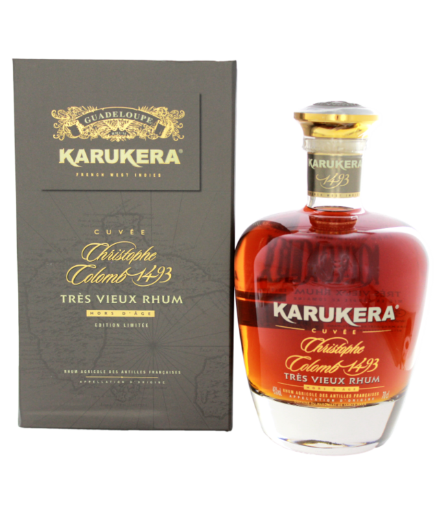 Karukera Rhum Cuvee Christophe Colomb 1493 Tres Vieux Hors dAge 0,70 ltr 45%