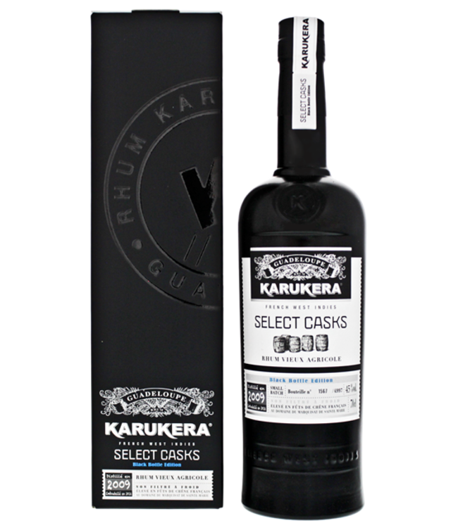 Karukera Rhum Select Casks 2009 0,70 ltr 45%