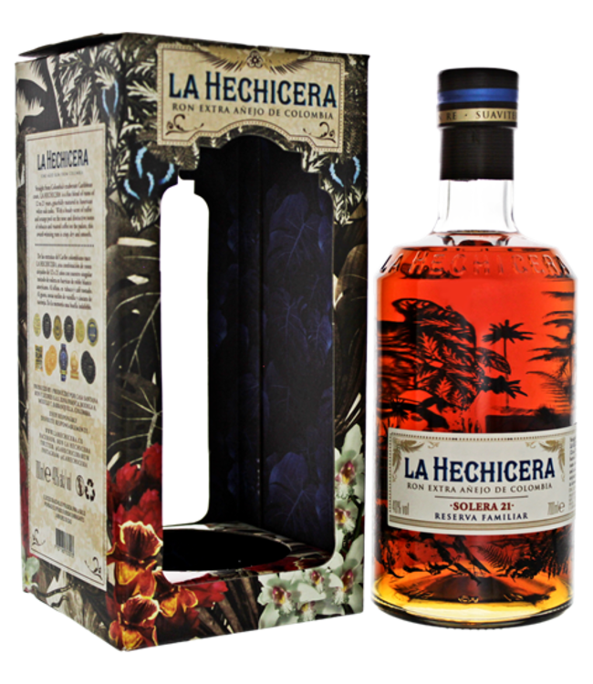 La Hechicera Rum Extra Anejo Solera 21 Reserva Familiar 0,70 ltr 40%