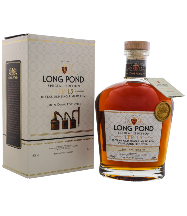 Long Pond ITP 15 Years Old Single Mark Rum Special Edition 0,70 ltr 45,7%