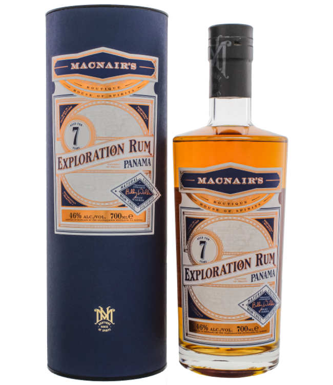 MacNairs 7 Years Old Exploration Rum Panama 0,70 ltr 46%