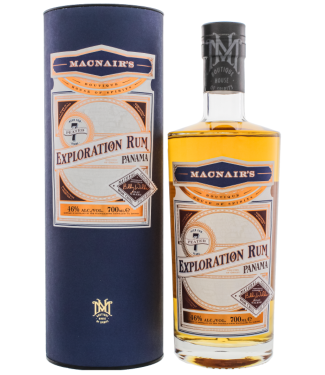 MacNairs 7 Years Old Peated Exploration Rum Panama 0,70 ltr 46%