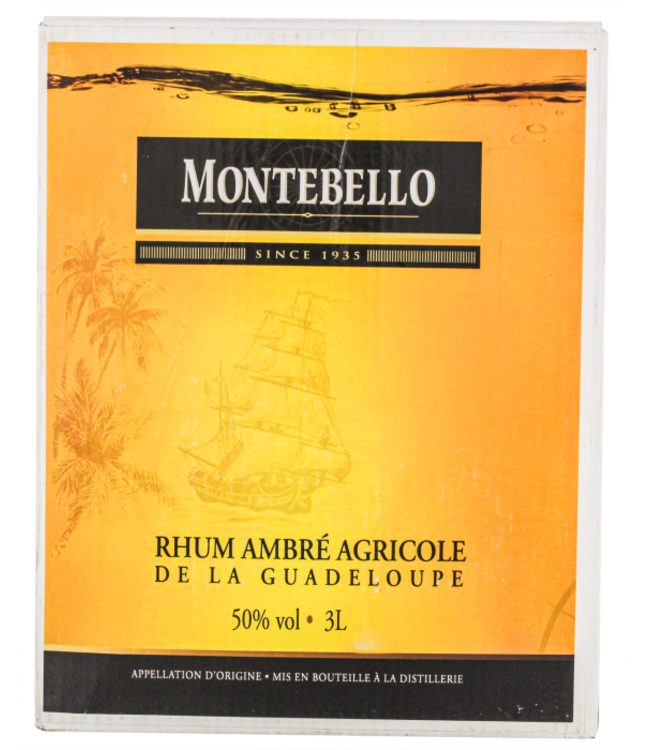 Montebello Ambre 3,0 ltr Bag in Box 50%