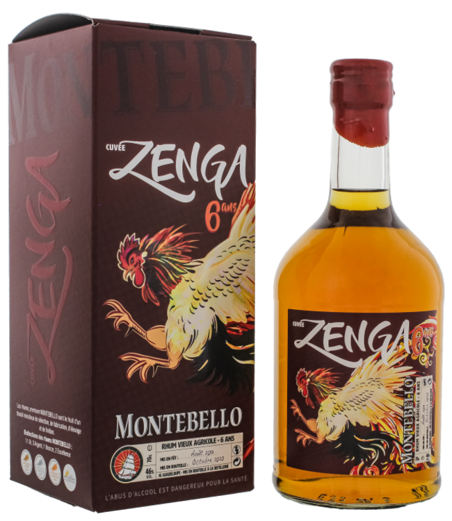 Montebello Cuvee Zenga Vieux Agricole 6 Years Old 0,70 ltr 46%