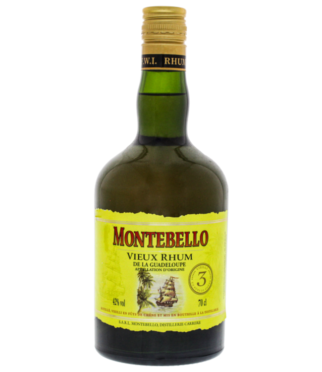 Montebello Vieux 3 Years Old 0,70 ltr 42%