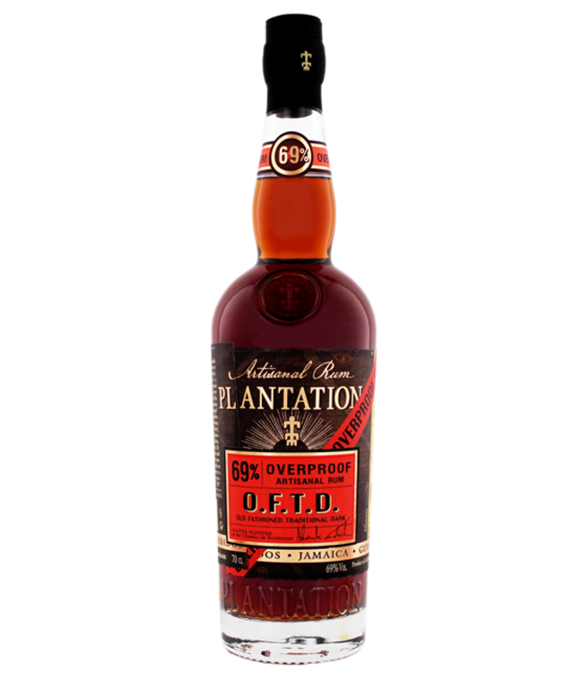Plantation O.F.T.D. Overproof 0,70 ltr 69%