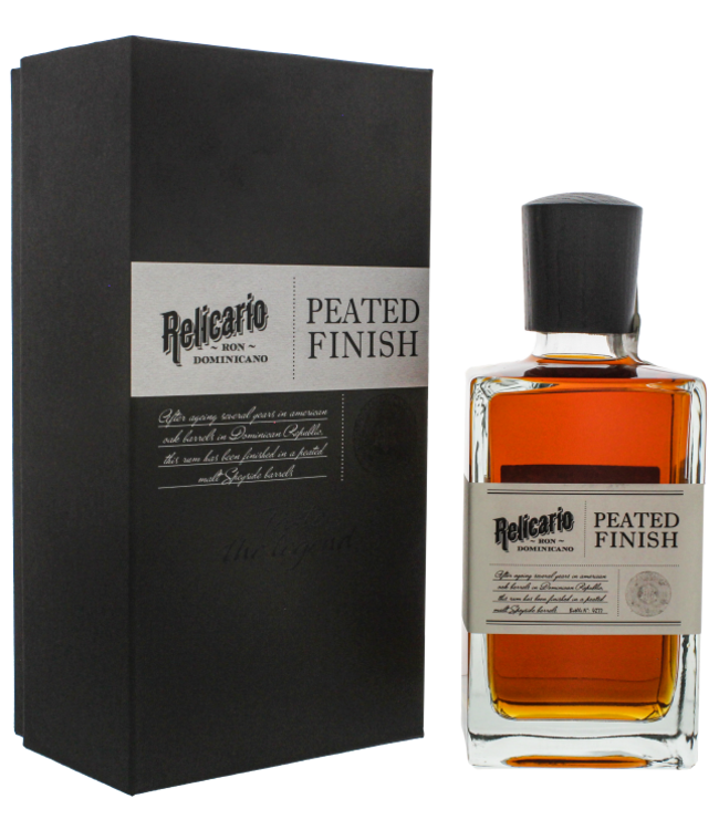 Relicario Ron Dominicano Peated Finish Rum 0,70 ltr 40%