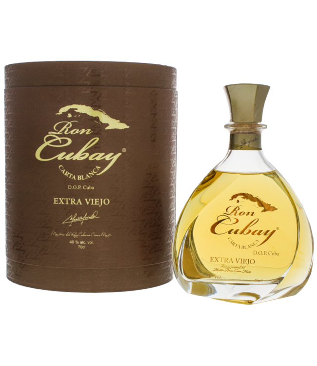 Ron Cubay Carta Blanca Extra Viejo 0,70 ltr 40%