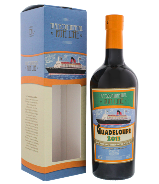 Transcontinental Rum Line Guadeloupe Rum 2013/2017 0,70 ltr 43%