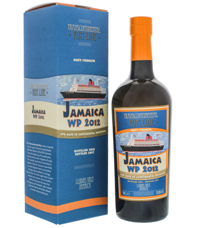 Transcontinental Rum Line Jamaica Rum WP 2012/2017 0,70 ltr 57,18%