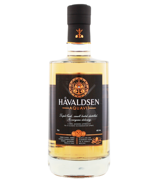 Havaldsen Aquavit Triple Cask 0,70 ltr 40%