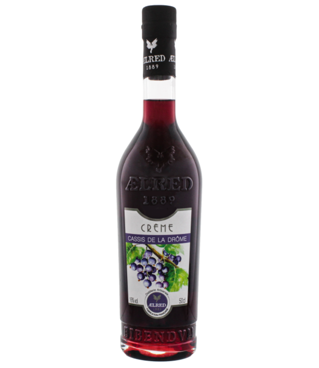 Aelred Liqueur 1889 Creme Cassis de la Drome 0,50 ltr 16%