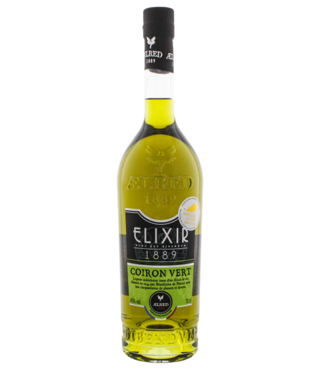 Aelred Liqueur 1889 Elixer Coiron Vert 0,70 ltr 45%