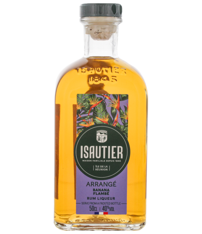 Isautier Arrange Banana Flambe Liqueur 0,50 ltr 40%