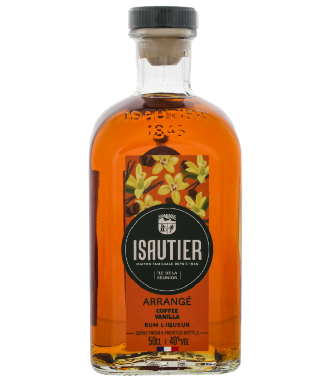 Isautier Arrange Coffee Vanilla Liqueur de Rhum 50cl