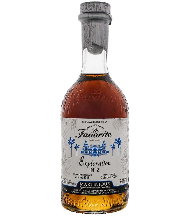 La Favorite Rhum Agricole Vieux Cuvee Exploration 2015 No. 2 0,70 ltr 47,8%