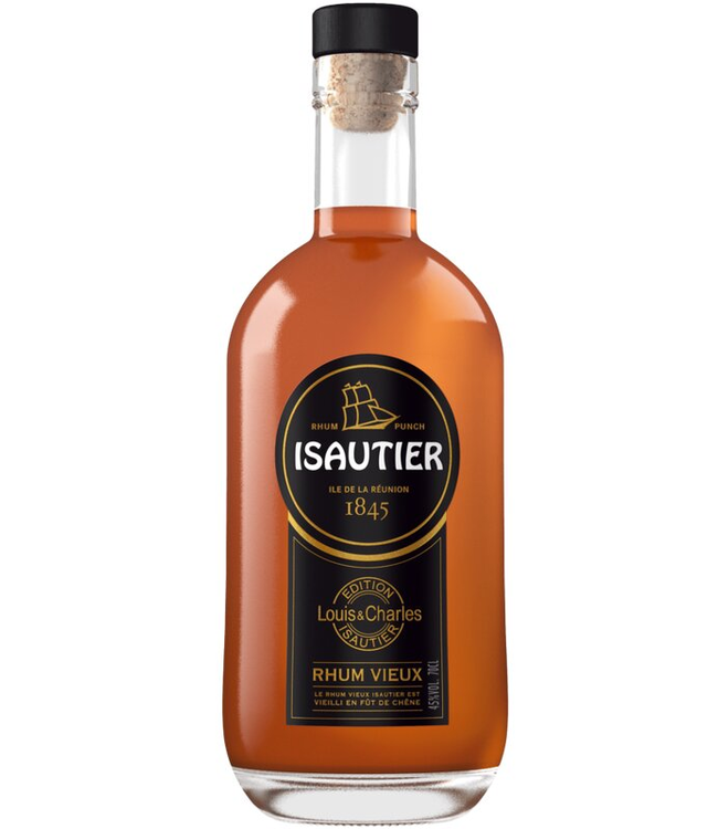 Isautier Edition Louis & Charles Rhum Vieux 0,70 ltr 45%