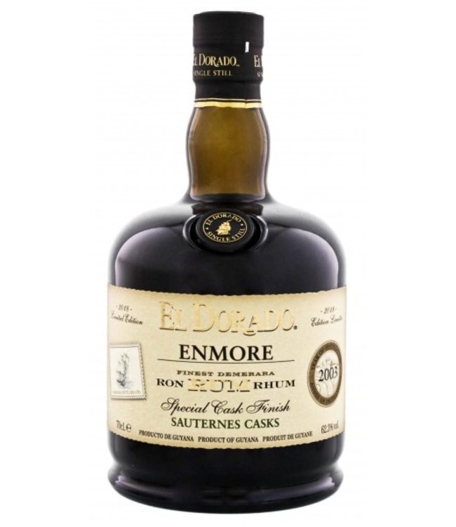 El Dorado Rum Port Mourant Sauternes Special Cask Finish 2000 Limited Edition 2018 0,70 ltr 58,6%