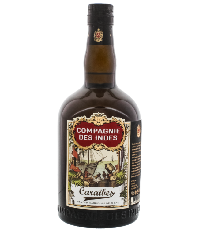 Compagnie des Indes Rum Caraibes 0,70 ltr 40%