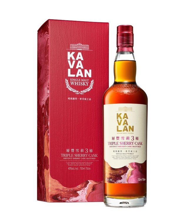 Kavalan Triple Sherry Cask 0,70 ltr 40%