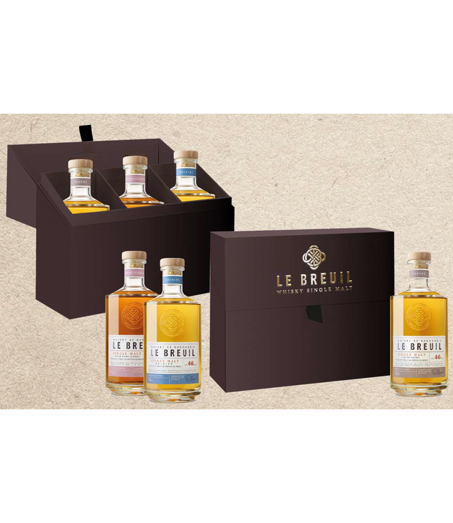 Chateau Du Breuil Cadeauset 3 x 0,20 ltr 46%