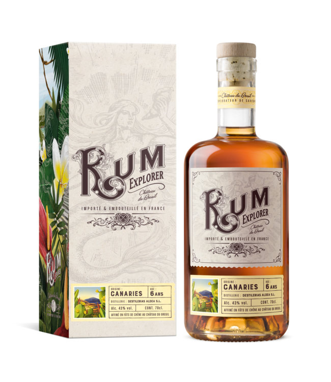 Chateau Du Breuil Rum Explorer Canarias 0,70 ltr 43%