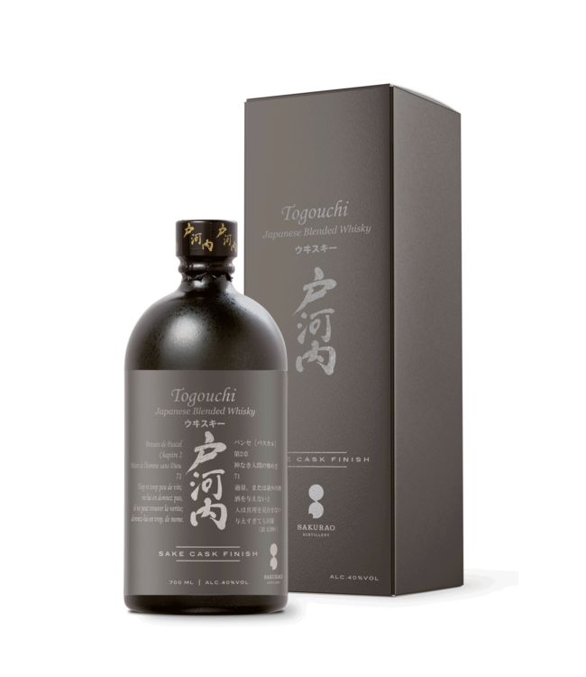 Togouchi Sake Cask 0,70 ltr 40%