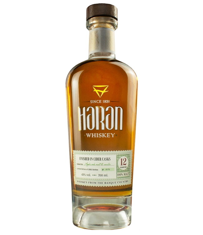 Haran 12 Years Old Basque Malt Iberian Oak 0,70 ltr 40%