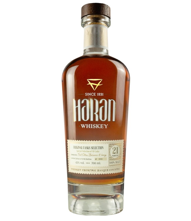Haran 21 Years Old Basque Malt 0,70 ltr 42%