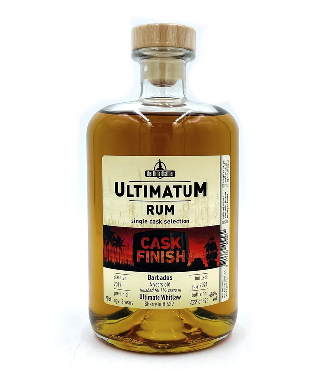 Ultimatum Rum 4 Years Old Barbados 0,70 ltr 48,9%