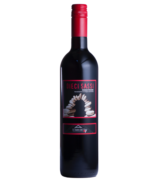 Piersanti - Bordolese 10-Sassi Rosso Piceno 0,75 ltr 12,5%