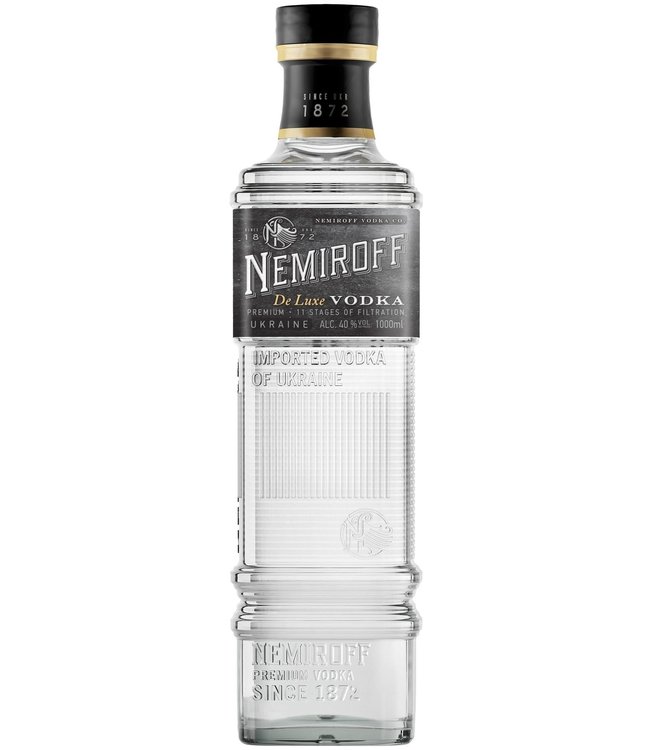 Nemiroff De Luxe Vodka 1,00 ltr 40%