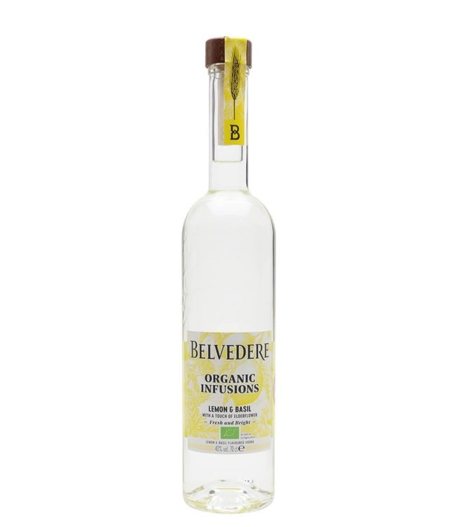 Belvedere Lemon & Basil Vodka 0,70 ltr 40%