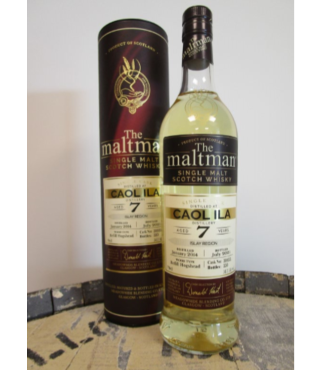 Caol Ila 7 Years Old 2014 The Maltman 0,70 ltr 54,1%