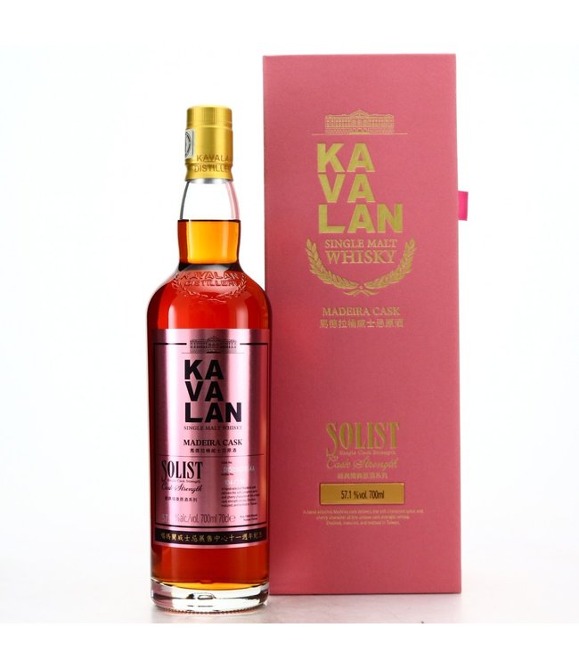 Kavalan Solist Madeira 0,70 ltr 58,6%