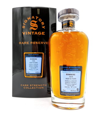 Bowmore Bowmore 42 Years Old 1974 Rare Reserve 0,70 ltr 49,6%