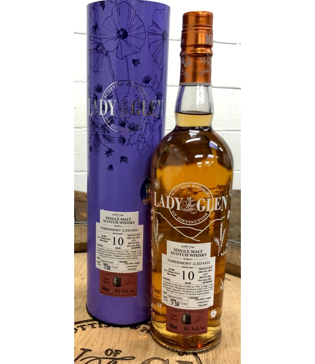 Ledaig 10 Years Old 2011 Lady of the Glen 0,70 ltr 56,5%