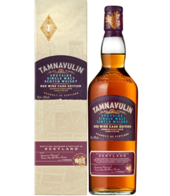 Tamnavulin Red Wine Cask Edition No. 3 German Pinot Noir 0,70 ltr 40%
