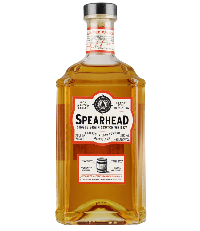 Spearhead Single Grain Scotch Whiskey 0.70 ltr 43%