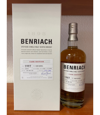 Benriach BenRiach Cask Edition 24 Years Old 1997 Cask No. 7776 0,70 ltr 53,6%