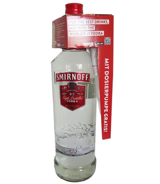 Smirnoff Smirnoff Red Vodka Met Pomp 3,00 ltr 37,5%