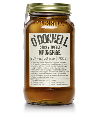 O'Donnell O'Donnell Moonshine Sticky Toffee 0,70 ltr 25%