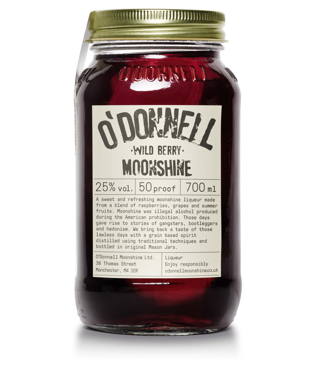 O'Donnell Moonshine Wildberry 0,70 ltr 25%